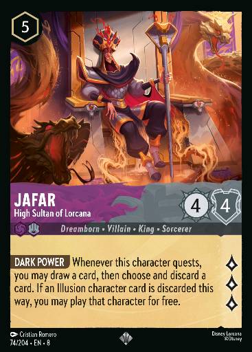 Jafar - High Sultan of Lorcana 74