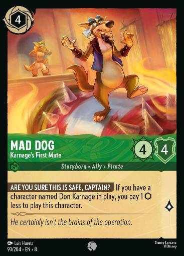 Mad Dog - Karnage's First Mate 93