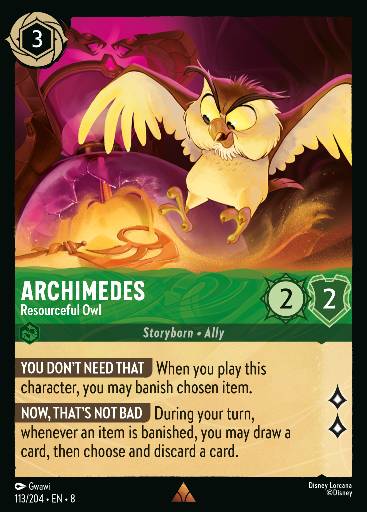 Archimedes - Resourceful Owl 113