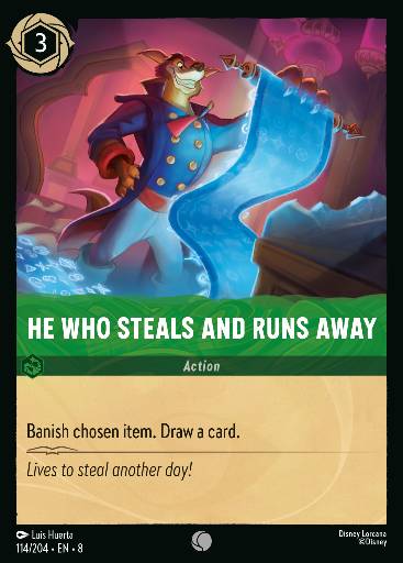 He Who Steals and Runs Away 114