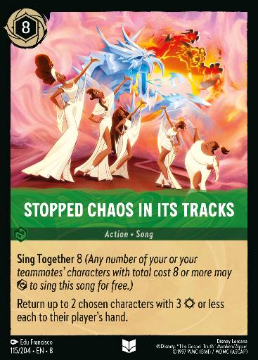 Stopped Chaos in Its Tracks 115