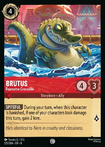 Brutus - Fearsome Crocodile 125
