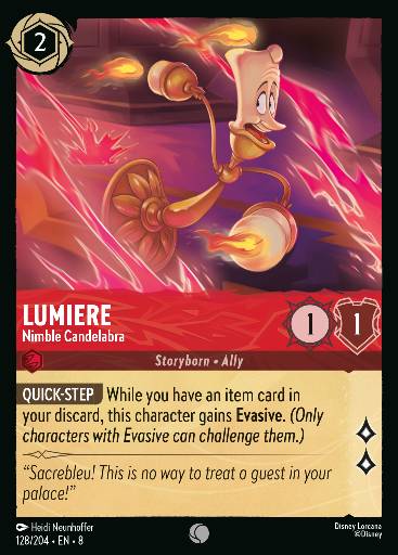 Lumiere - Nimble Candelabra 128