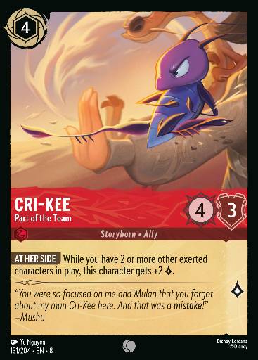Cri-Kee - Part of the Team 131