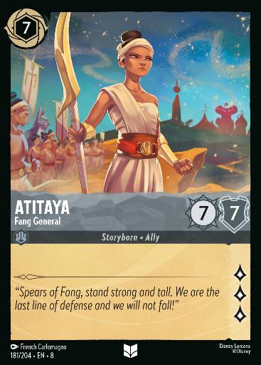 Atitaya - Fang General 181