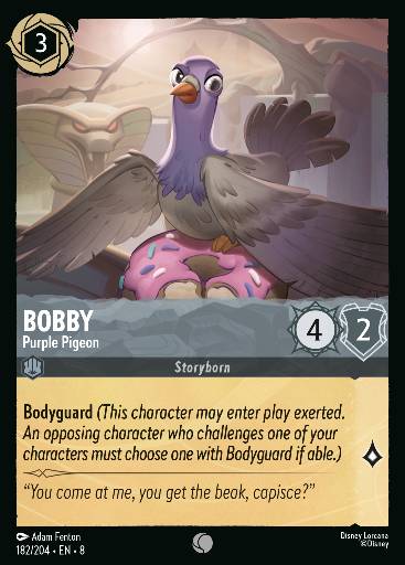 Bobby - Purple Pigeon 182