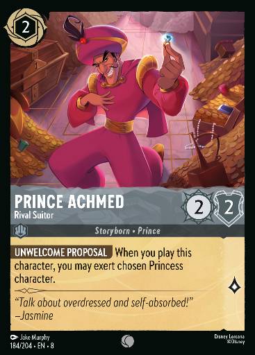 Prince Achmed - Rival Suitor 184