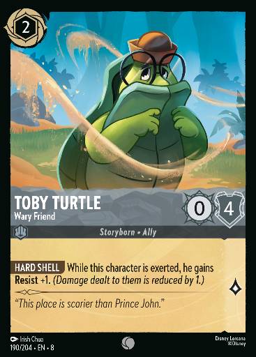 Toby Turtle - Wary Friend 190
