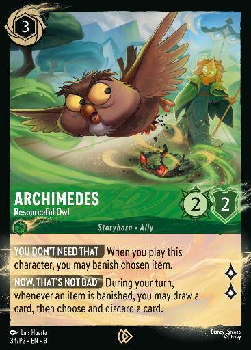 Archimedes - Resourceful Owl 34