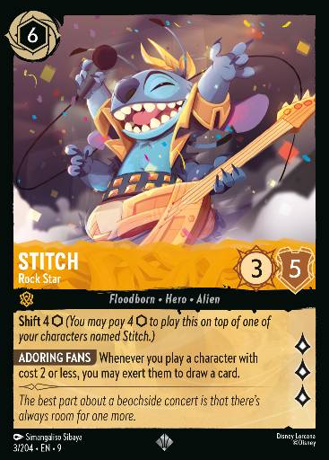 Stitch - Rock Star 3/204