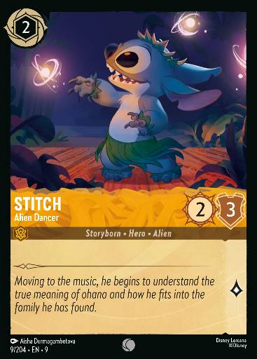 Stitch - Alien Dancer 9/204