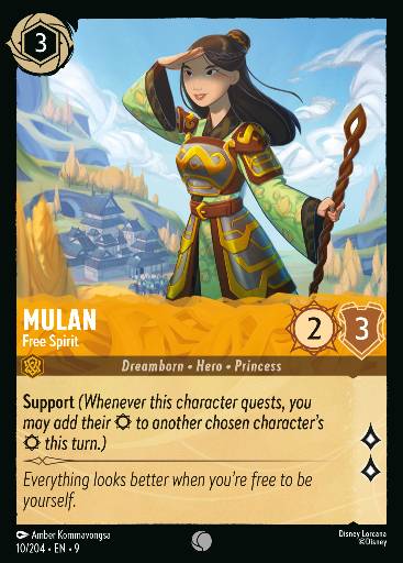 Mulan - Free Spirit 10/204