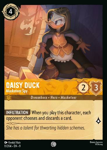 Daisy Duck - Musketeer Spy 11/204