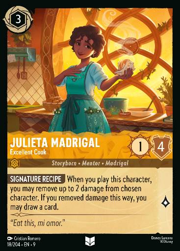 Julieta Madrigal - Excellent Cook 18/204