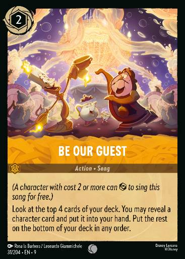Be Our Guest 31/204