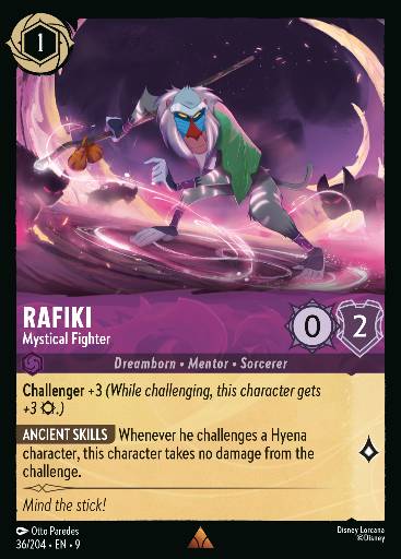 Rafiki - Mystical Fighter 36/204