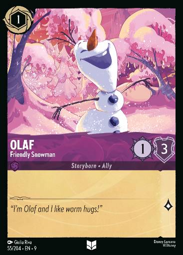 Olaf - Friendly Snowman 55