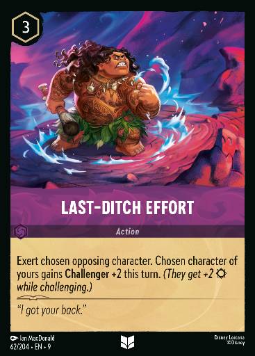 Last-Ditch Effort 62