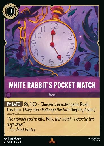 White Rabbit's Pocket Watch 66/204