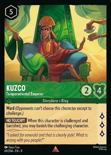 Kuzco - Temperamental Emperor 69/204