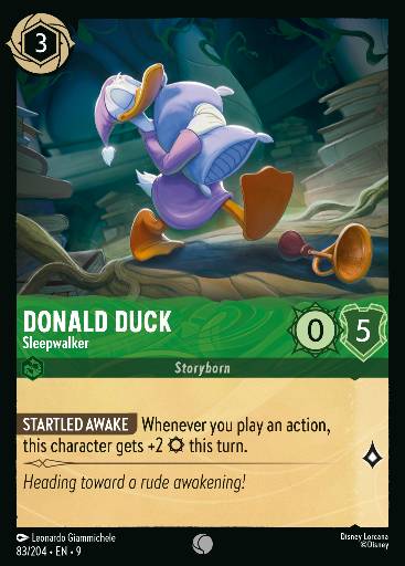 Donald Duck - Sleepwalker 83
