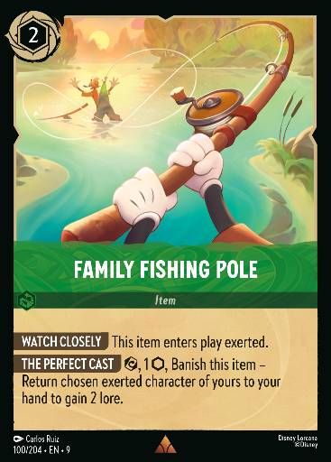 Family Fishing Pole 100