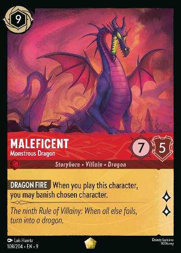 Maleficent - Monstrous Dragon 108/204
