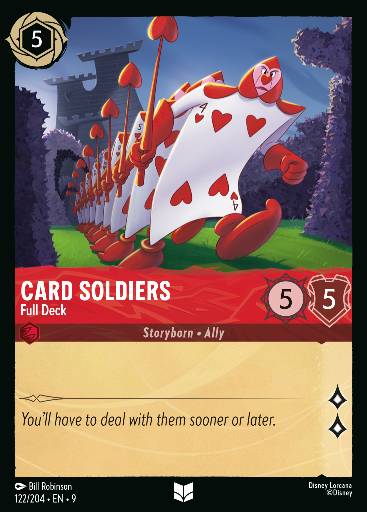 Card Soldiers - Full Deck 122