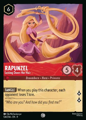 Rapunzel - Letting Down Her Hair 124