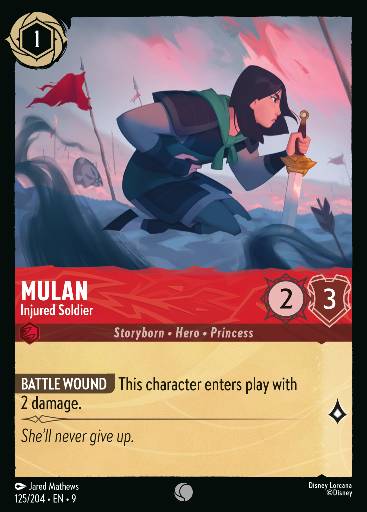 Mulan - Injured Soldier 125