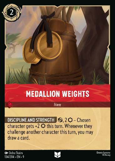 Medallion Weights 134
