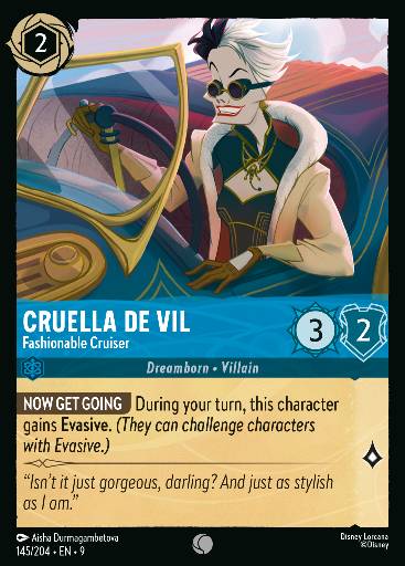 Cruella De Vil - Fashionable Cruiser 145