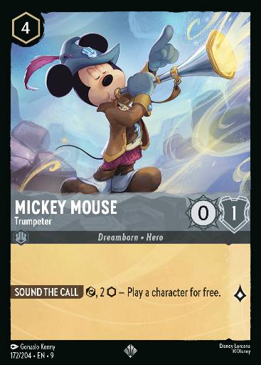 Mickey Mouse - Trumpeter 172