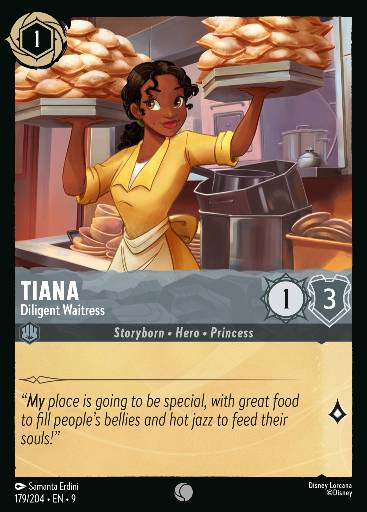 Tiana - Diligent Waitress 179