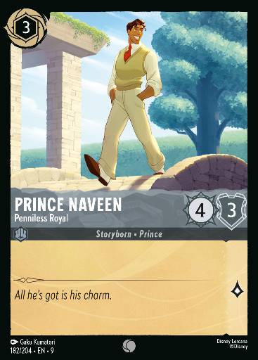 Prince Naveen - Penniless Royal 182