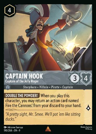 Captain Hook - Captain of the Jolly Roger 190
