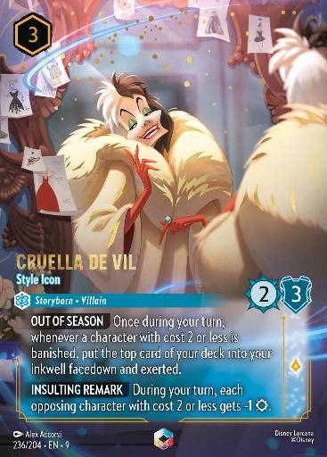 Cruella De Vil - Style Icon 236