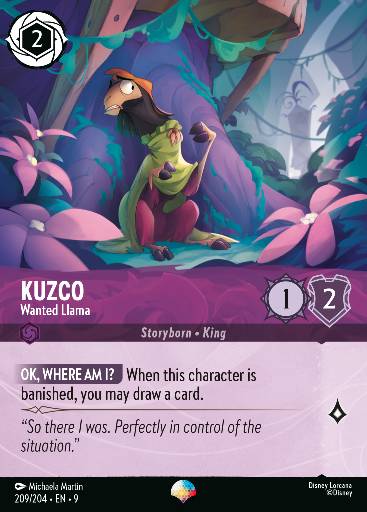Kuzco - Wanted Llama 209