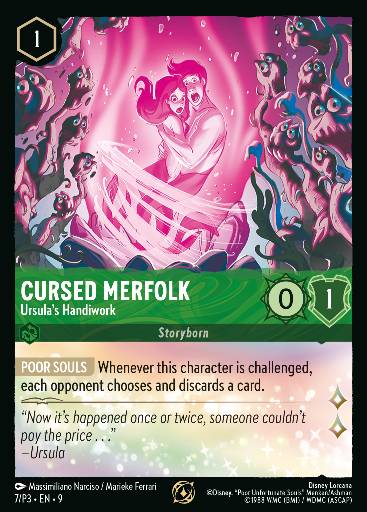 Cursed Merfolk - Ursula's Handiwork 7/P3