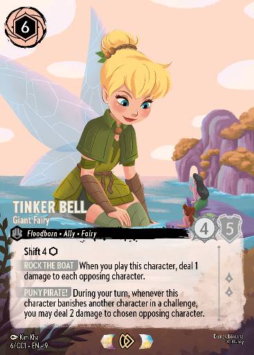 Tinker Bell - Giant Fairy 6/CC1