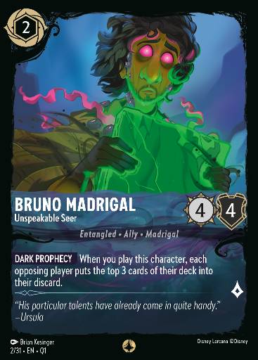 Bruno Madrigal - Unspeakable Seer 2