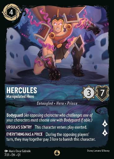 Hercules - Manipulated Hero 7/31