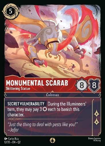 Monumental Scarab - Skittering Statue 12/35