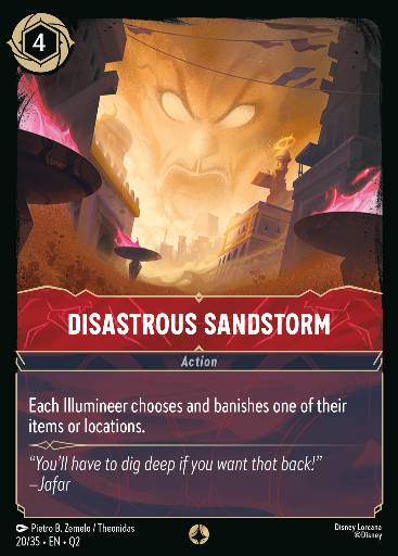 Disastrous Sandstorm 20/35