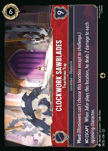 Clockwork Sawblades - Treacherous Trap 34