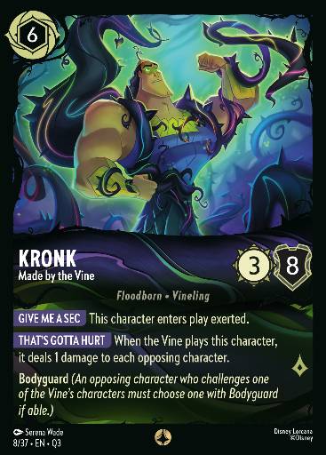Kronk - Made by the Vine 8/37