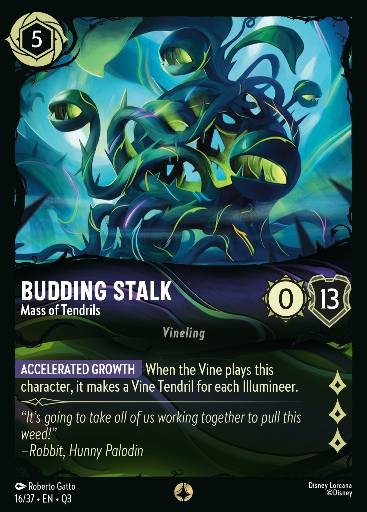 Budding Stalk - Mass of Tendrils 16/37