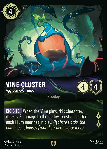 Vine Cluster - Aggressive Chomper 20/37