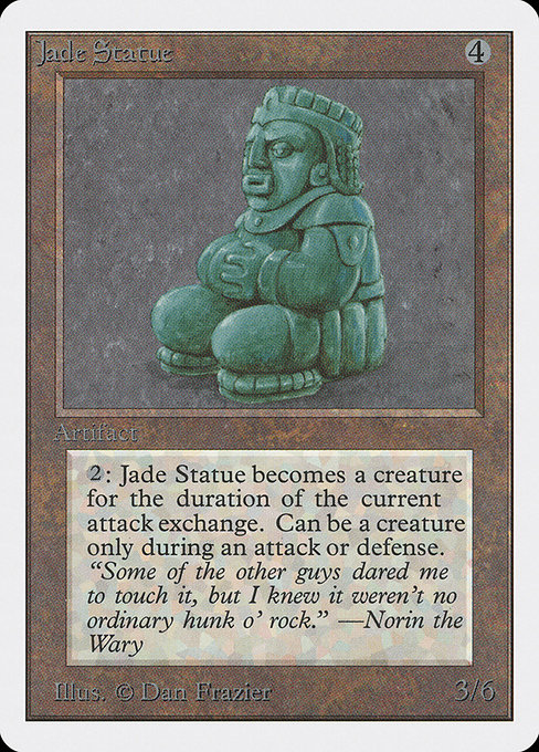 Jade Statue 254