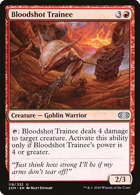 Bloodshot Trainee 119